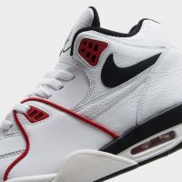 Nike Sportswear Високи маратонки 'Air Flight 89, размер 43' в бяло и червено , снимка 4 - Маратонки - 45468690