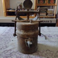 Стара карбитна лампа, снимка 6 - Антикварни и старинни предмети - 45684513