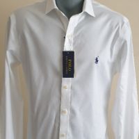 POLO Ralph Lauren Slim Fit Pique Cotton Mens Size M /15/1/2 ОРИГИНАЛ! НОВО! Мъжка Риза!, снимка 13 - Ризи - 45118113