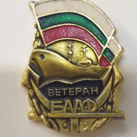 Знак " Ветеран БМФ", снимка 1 - Антикварни и старинни предмети - 45025724