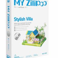 3D макет голям размер с растяща жива градина /  My Zilipoo - Stylish Villa 3Д макети, снимка 2 - Декорация за дома - 45467380