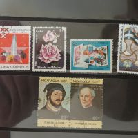 Колекция пощенски марки от Куба и Никарагуа, снимка 4 - Филателия - 45504339
