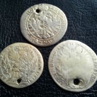 Стара сребърна монета/и 10 , 15 и 20 кройцера -топ цена !, снимка 9 - Нумизматика и бонистика - 45528590