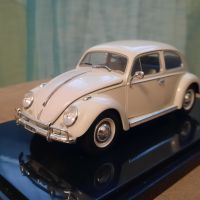 1961 Volkswagen Beetle 1200 De Luxe 1:24 Fabbri/Edicola Diecast Колекционерски модел, снимка 4 - Колекции - 45092058