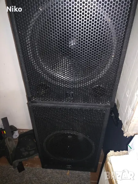 две бас каси audiophile 15 subwoofer, снимка 1