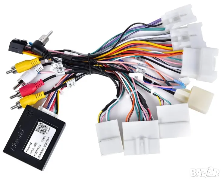 Букса, кабел, CANBUS декодер, JBL, Toyota, Corolla, Land Cruiser, Prado, RAV4, Tundra, мултимедия , снимка 1