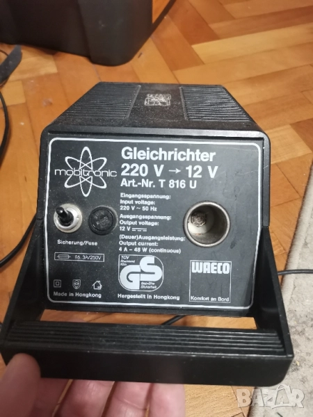 Захранване за къмпинг оборудване 220/12, снимка 1