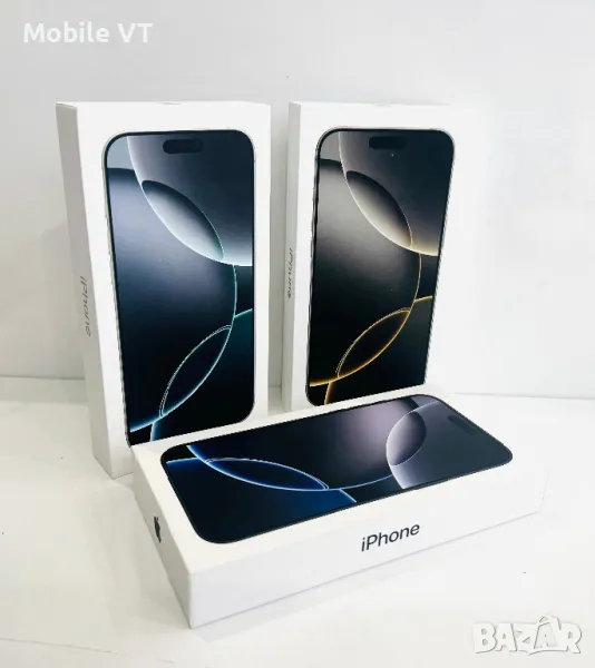 НОВ! iPhone 16 Pro Max 256GB Black / White / Natural ГАРАНЦИЯ!, снимка 1