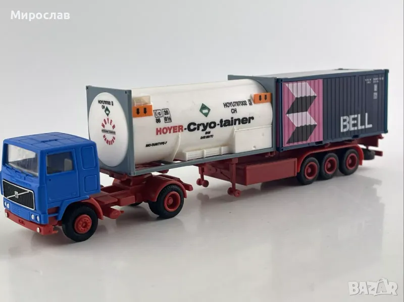 HERPA H0 1/87 VOLVO F 12 КАМИОН МОДЕЛ КОЛИЧКА ИГРАЧКА, снимка 1