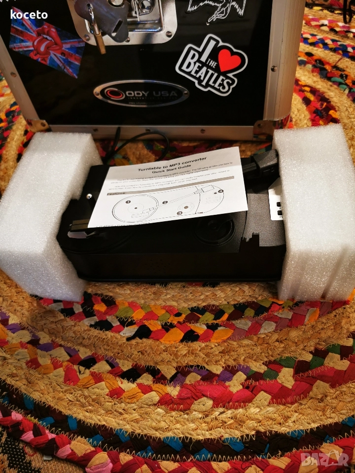 Преносим грамофон , снимка 1