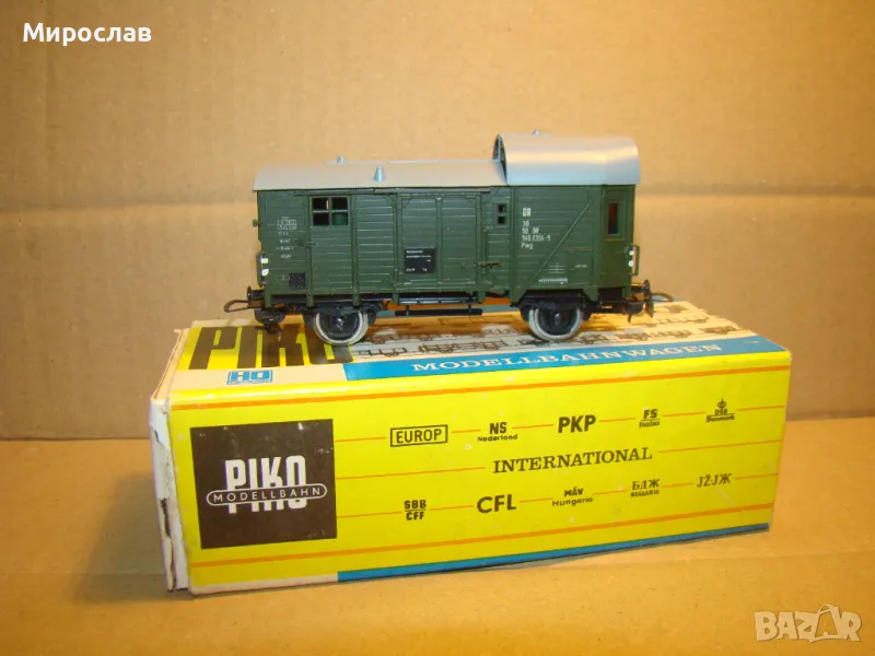 PIKO H0 1/87 ВАГОН ЖП ВЛАК ЛОКОМОТИВ МОДЕЛ ИГРАЧКА, снимка 1