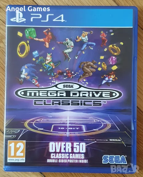 Диск с игри SEGA Mega Drive Classics PS4 Playstation 4 Плейстейшън, снимка 1