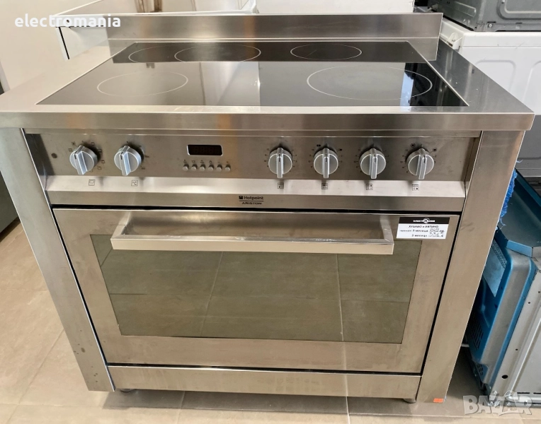 готварска печка Hotpoint Ariston CP9VP6 90см, снимка 1