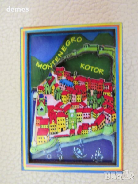 Автентичен магнит-кибрит от Черна гора, серия, снимка 1