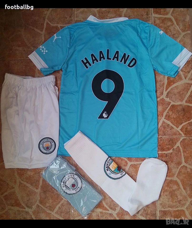 HAALAND 9 💙⚽️ детско юношески футболни екипи НОВО сезон 2025-26 година , снимка 1