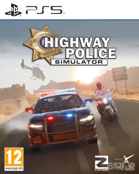 [ps5] СУПЕР цена! Highway Police Simulator/ Чисто НОВИ/ Експресна доставка, снимка 1