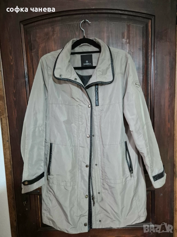 елегантно подплатено манто, снимка 1