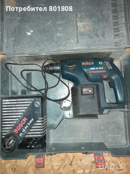 Акумулаторен перфоратор Bosch , снимка 1