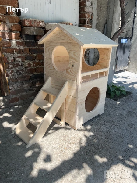 Голяма масивна къща за котка, снимка 1