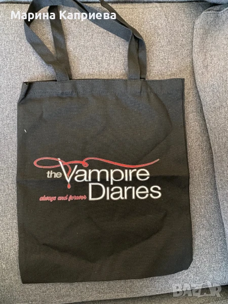 Нова текстилна тематична торба (чанта) на Дневниците на вампира , снимка 1