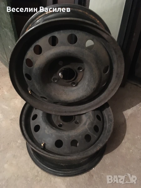 Железни джанти 14-ки, 25лв.броя!, снимка 1