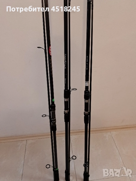 шаранджйски въдици 3,60m /2,75 lb, снимка 1