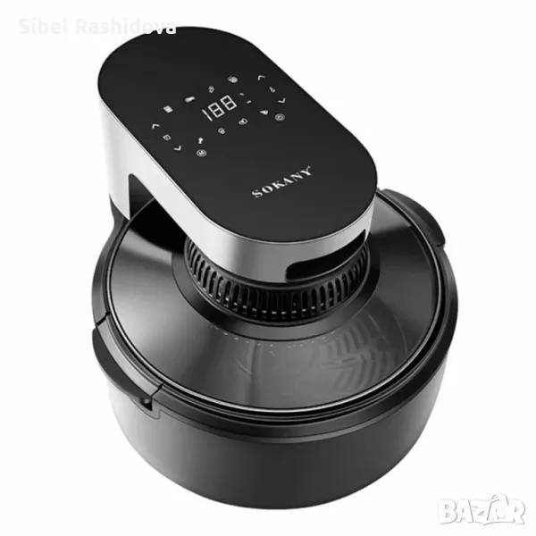 Мощен еър фрайър 5.5L Sokany, снимка 1