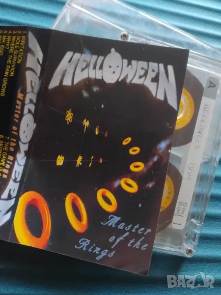 Helloween – Master Of The Rings - аудио касета музика, снимка 1