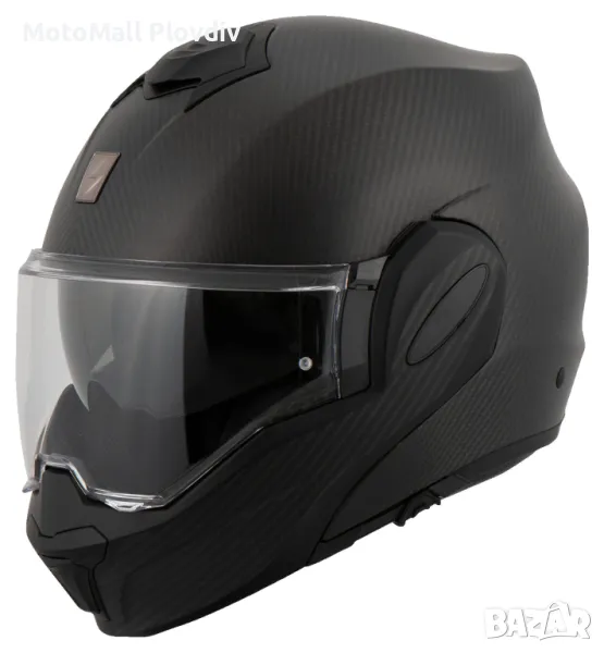 Scorpion Exo-Tech Evo Carbon Solid Matt Black, снимка 1