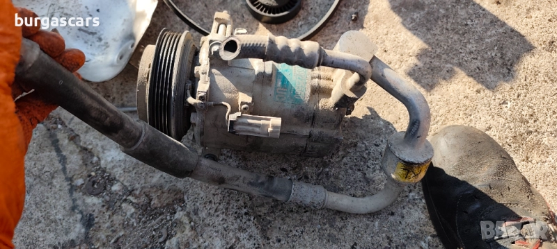 Компресор климатик 09225560 Opel Vectra C 2.2 Z22SE - 140лв, снимка 1