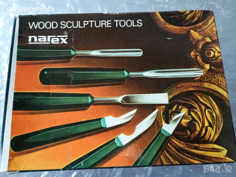 Ретро Винтидж комплект инструменти Narex стар инструмент дърворезба скулптура скулптури дърводелство, снимка 1