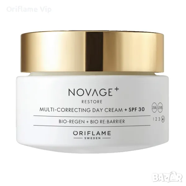 Коригиращ дневен крем Novage+ Restore SPF 30, снимка 1