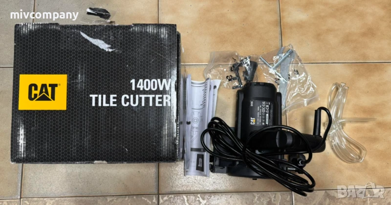 Ръчен циркуляр за плочки CAT DX55/1400w НОВ!!!, снимка 1
