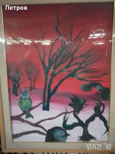 картина масло на платно италия 92/73 см, снимка 1