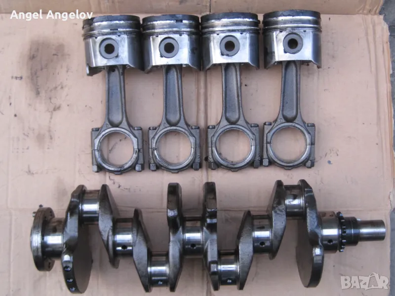 Бутала с биели, колянов вал за Peugeot 307, 406, 407 2.0 hdi Citroen 110 109 K.C., снимка 1