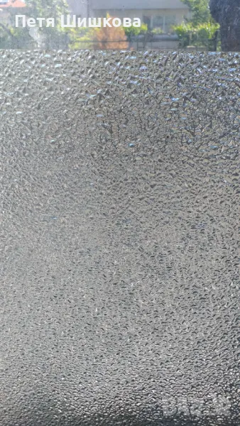 Орнаментно декоративно стъкло с размери 55 х55 см за 1 брой, снимка 1