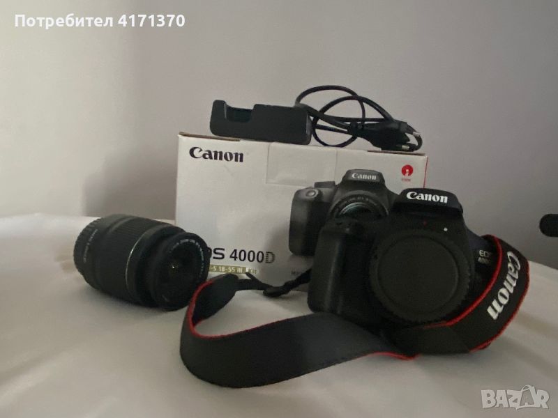 Canon eos 4000d, снимка 1