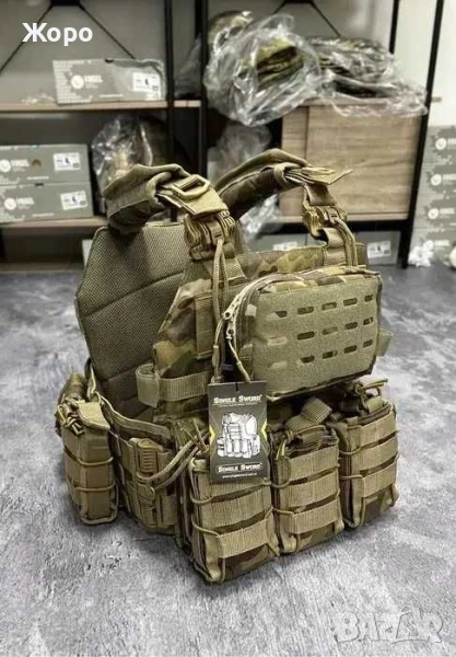 Тактическа Жилетка с гнезда за брон. плочи, снимка 1