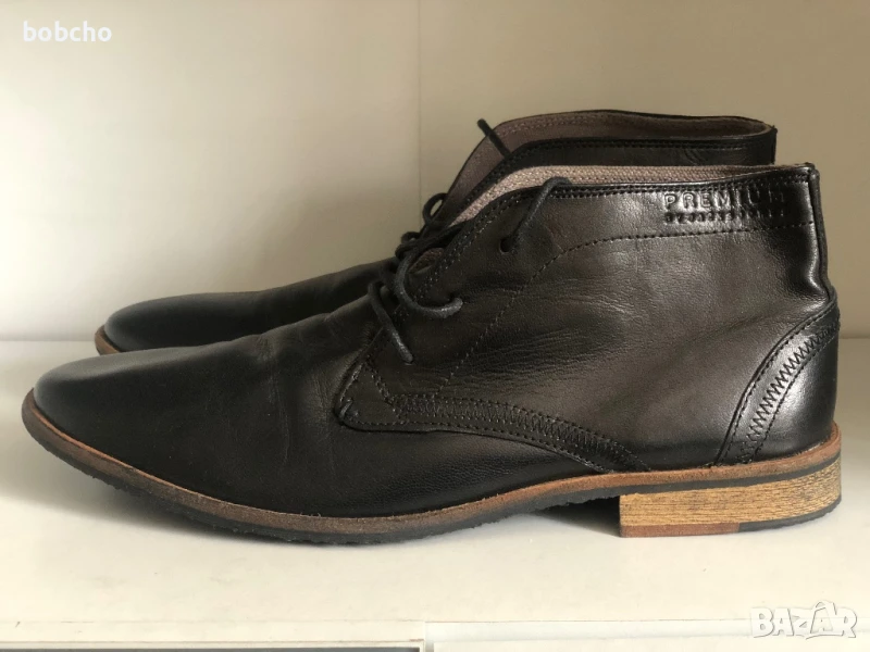 Premium By Jacke & Jones leather boots , снимка 1