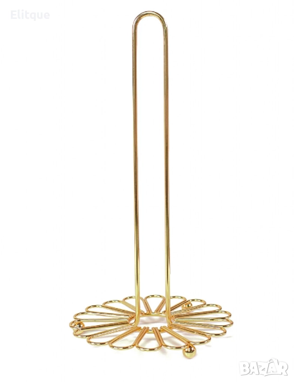 Златиста поставка за домакинска хартия , снимка 1