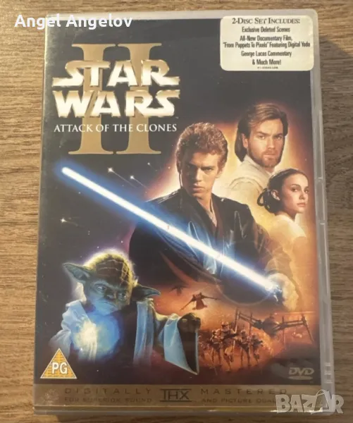 Star Wars - Episode 2 - Attack Of The Clones (DVD, 2005), снимка 1