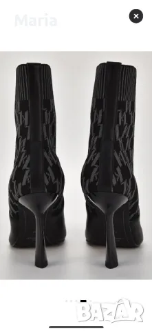 Официални боти с висок ток Karl Lagerfeld , снимка 3 - Дамски боти - 49478091