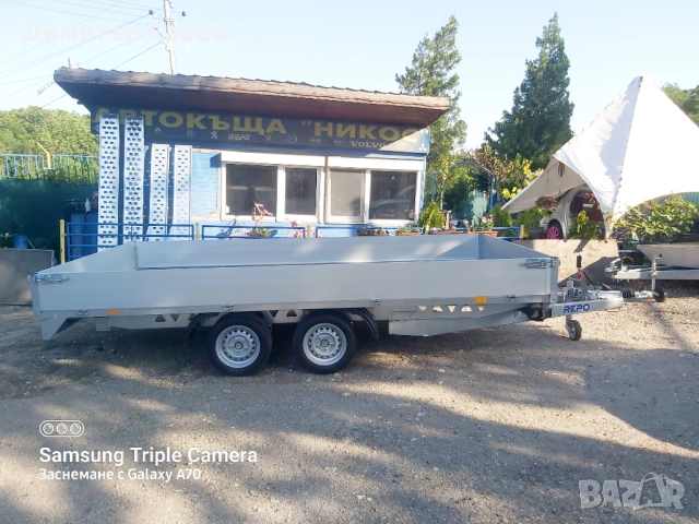 Ремарке Поп Индъстри 4.10 х 2.10 до 2700kg.