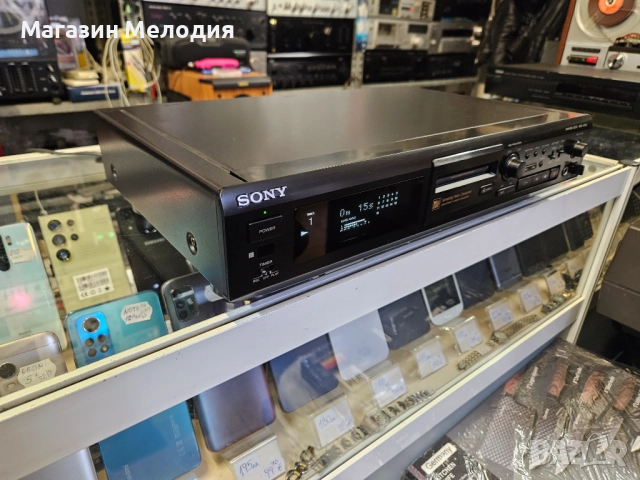 Мини диск / Minidisc deck SONY MDS-JE500 В отлично техническо и визуално състояние., снимка 6 - Декове - 29193315