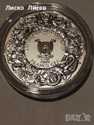 Камерун 1000 франка, снимка 11 - Нумизматика и бонистика - 52265558