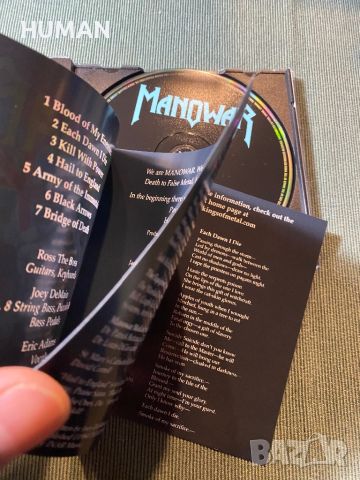 Manowar , снимка 4 - CD дискове - 45343863