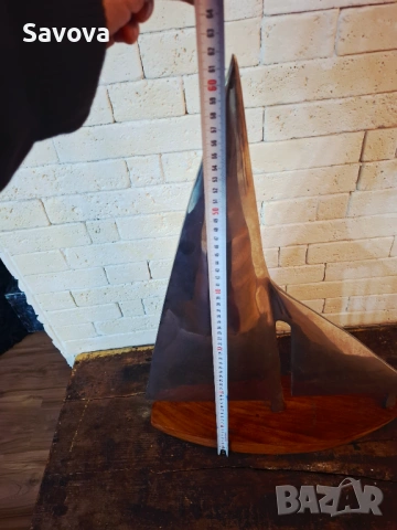 Голяма пластика "Платноходка", снимка 3 - Статуетки - 54084304