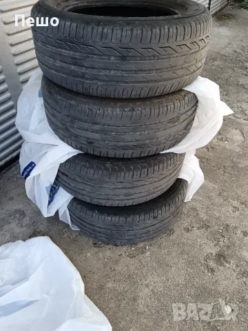 4бр. Летни гуми 225/55/16 Bridgestone, снимка 1 - Гуми и джанти - 47185621