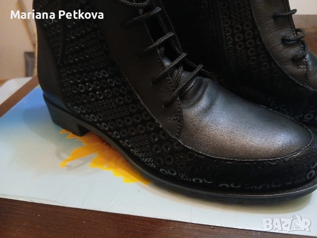 Дамски боти естествена кожа