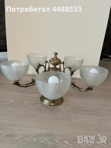 Комплект полилей и стенни лампи, снимка 2 - Полилеи - 50573221